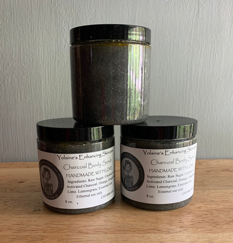 Charcoal Body Scrub